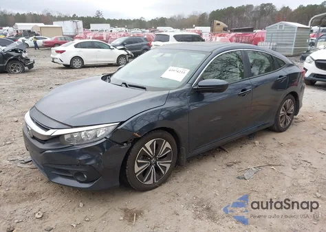 2018 Honda Civic Ex-T из США, поврежденный, VIN JHMFC1F38JX016589